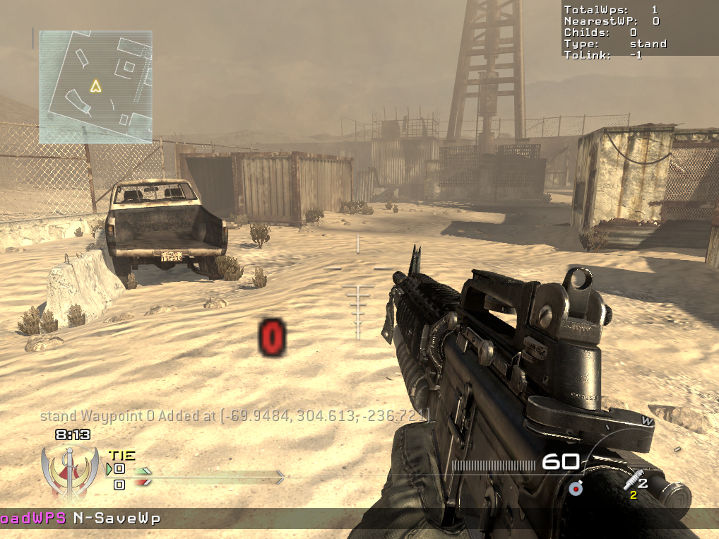 Adding a waypoint