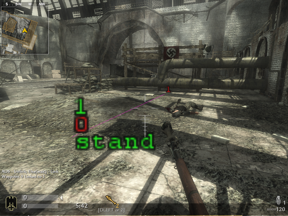 Linking waypoints